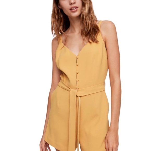 Aritzia Little Moon Petunia Romper, Black, Size 2 - Picture 14 of 16